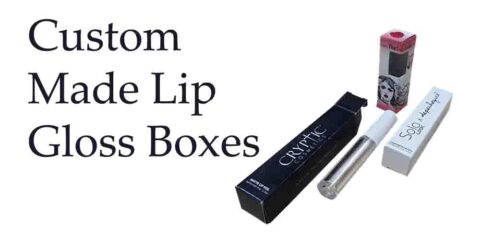 Custom Made Lip Gloss Boxes
