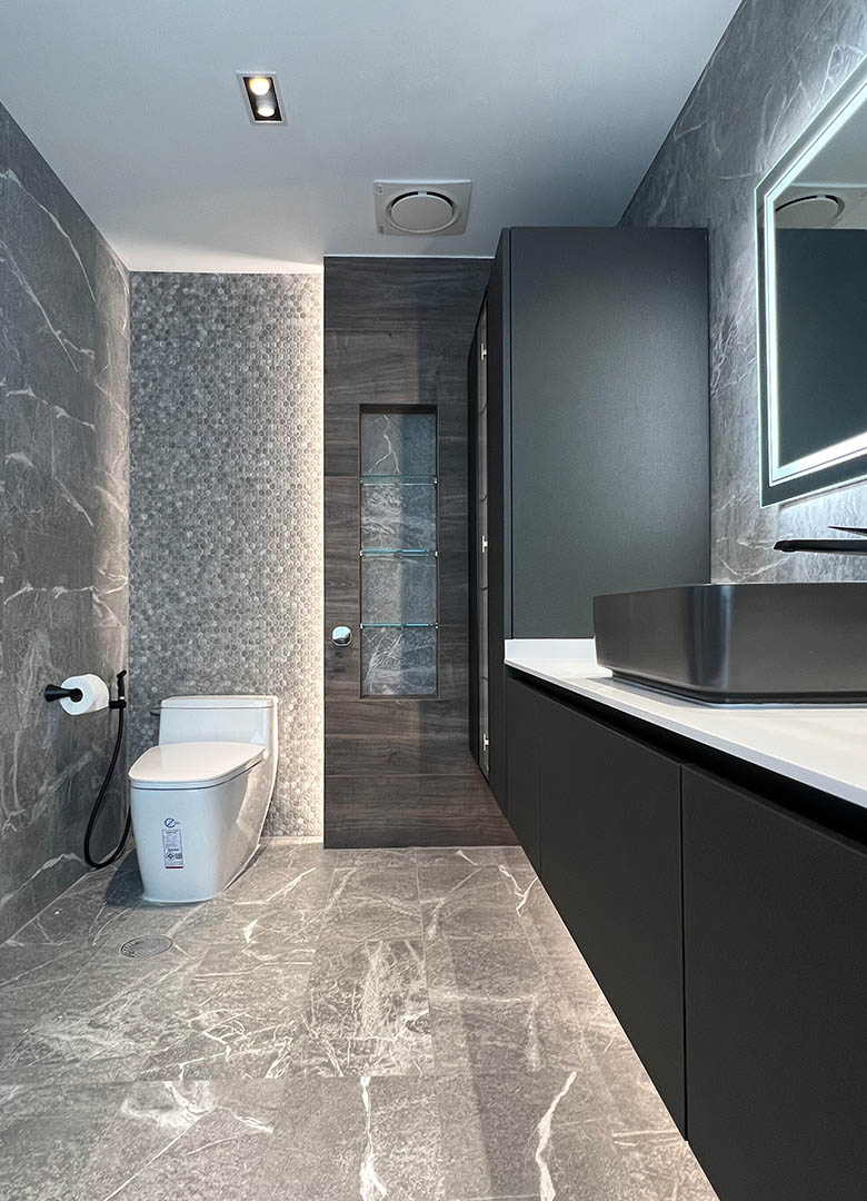 Contemporary Elegance Unveiled: Exploring the Latest Trends in Bathroom Tiling and Renovations in Interior Design Bangkok